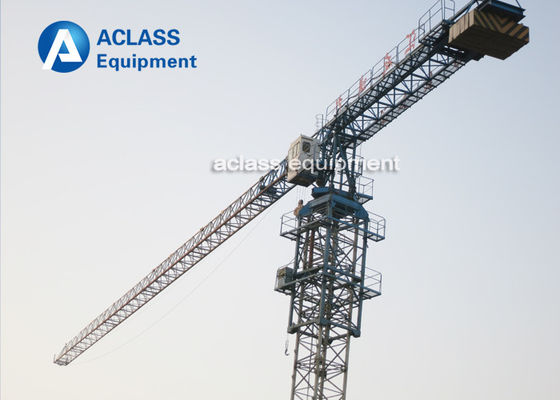 China Hochleistung 10 Tonne schulterfreier Turmkran mit aufgeteiltem Abschnitt des Mast-2*2*3 fournisseur