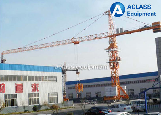 China 6 Tonnen-niedrige mobile Turmkran-Aufzug-Maschine für Bau 40 m-Höhe fournisseur