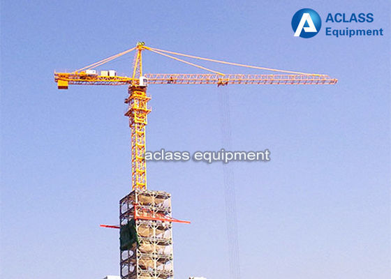 China Schneller aufrichtender interner kletternder Gebäude-Turmkran für das Anheben der schweren Ausrüstung fournisseur