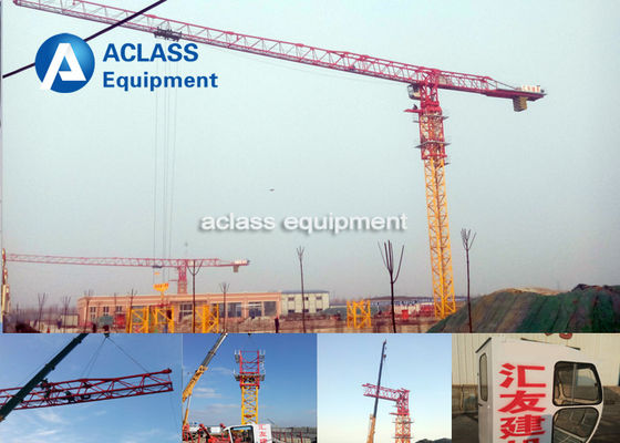 China Schulterfreier elektrischer Turmkran Schneiders für Bau-Gebäude fournisseur