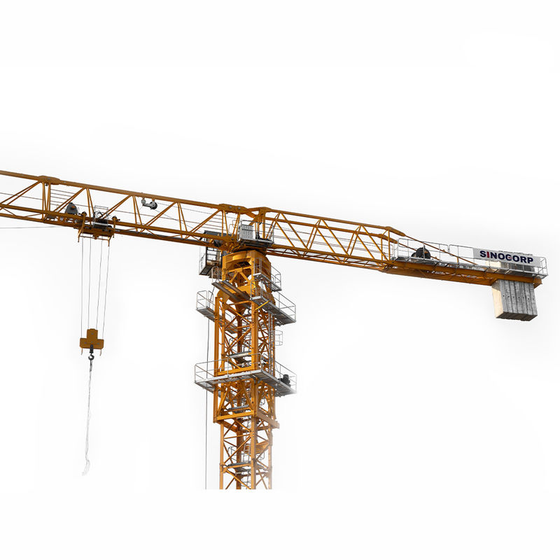 8 Tonnen Niedrigverbrauch Turmkranich 60m Boom Chassis Typ