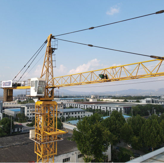 Topkit Qtz 160 Niedrigverbrauch Turmkranich mit moderaten Preis 10t 60m Jib Topkit Turmkranich für die Türkei
