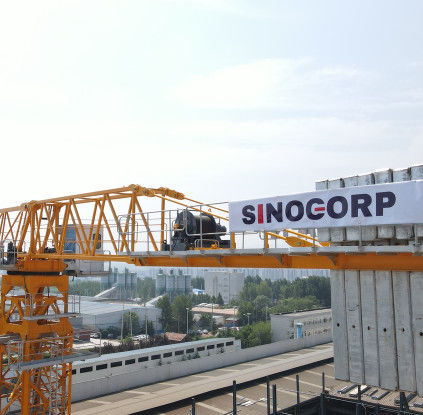 Sinocorp Topless Tower Crane QTP6015-8: Sicherer, zuverlässiger und kostengünstiger Kran