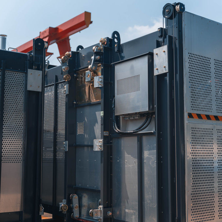 Bauheber Sc100 Einzel- und Doppelkäfig-Flugarbeitsplattform Sc100 Materialheber Baulift