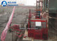 Einzelkäfig-Bau-Hebemaschinen-Aufzug, 2 Tonnen-Baumaterial-anhebende Hebemaschine fournisseur